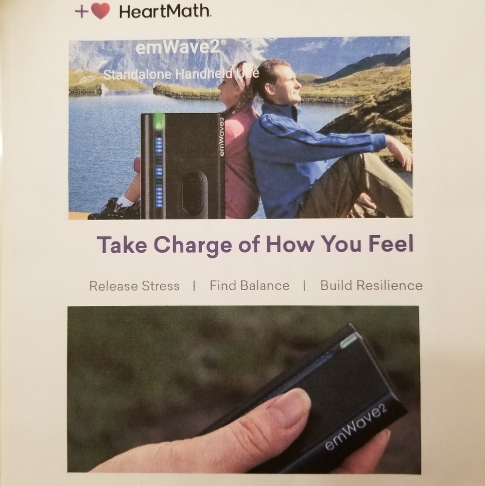emWave2 +HeartMath Biofeedback Handheld - Picture 4 of 9